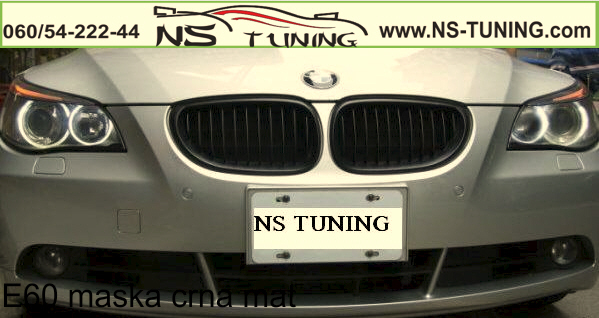 E60 PREDNJA MASKA CRNA